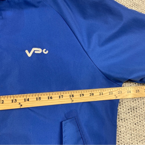 SPORTS MASTER Swing Top Harrington Jacket Mens Large Blue Vintage 80s USA MADE - Picture 7 of 9